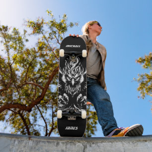 Phoenix Personalised Skateboard
