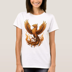 Phoenix Rebirth – Rise in Gold T-Shirt