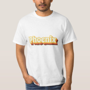 Phoenix Retro Vintage Text T-Shirt