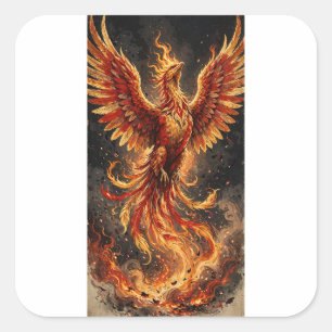 Phoenix Rise Sticker