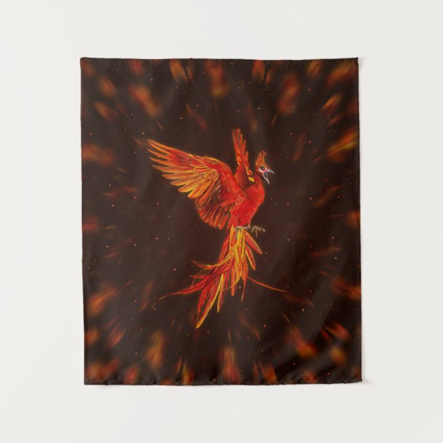 Phoenix Rising - # 1 Tapestry (Front)