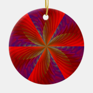 Phoenix Rising Ceramic Ornament