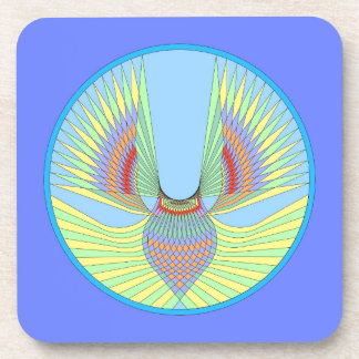 Phoenix Rising drink coasters
