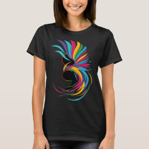Phoenix Rising from a Semi Colon T-Shirt