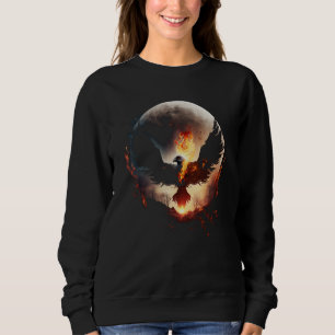 Phoenix Rising From Ashes Resurrectio Rebirth New Sweatshirt