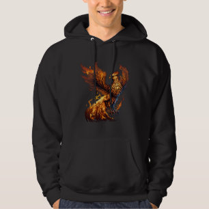 Phoenix Rising From Ashes Resurrection Rebirth New Hoodie