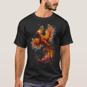 Phoenix Rising From Ashes Resurrection Rebirth New T-Shirt