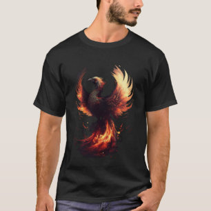 Phoenix Rising From Ashes Resurrection Rebirth New T-Shirt