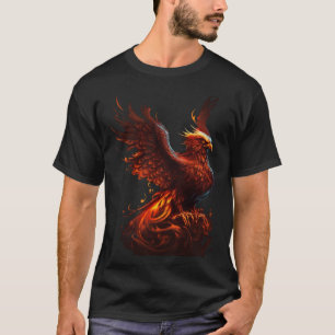 Phoenix Rising From Ashes Resurrection Rebirth New T-Shirt