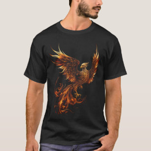 Phoenix Rising From Ashes Resurrection Rebirth New T-Shirt