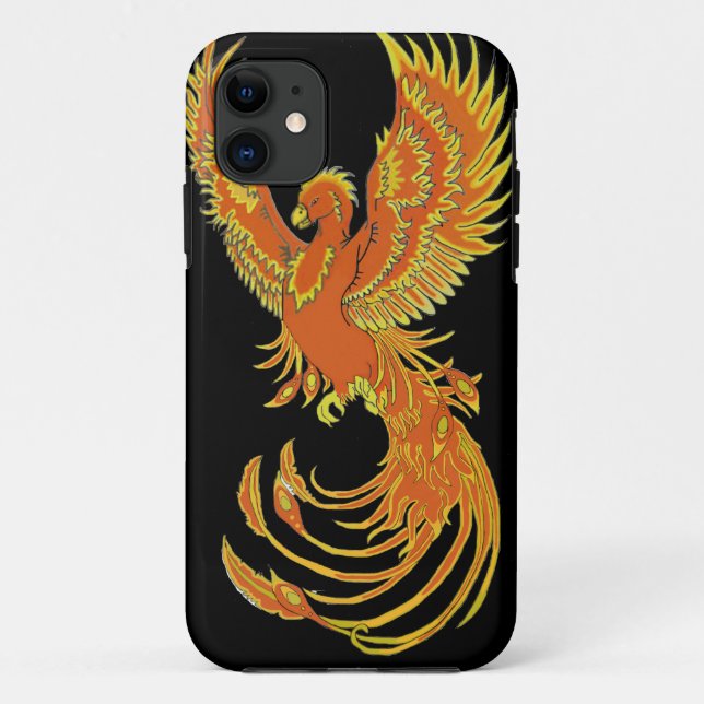 Phoenix Rising iPhone/iPad Case (Back)