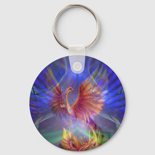 Phoenix Rising Key Chain (Front)