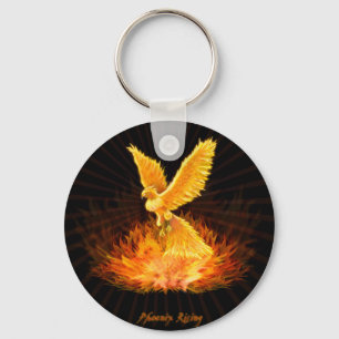 Phoenix Rising Key Ring