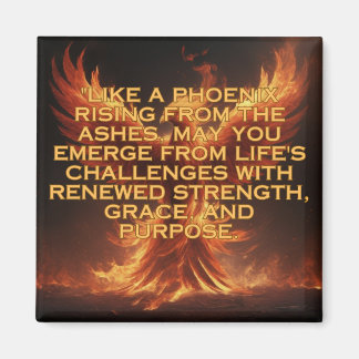 Phoenix Rising Magnet