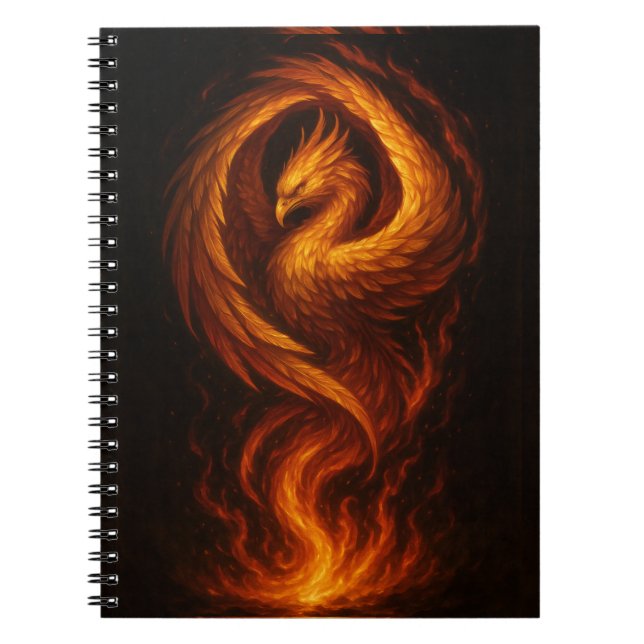 Phoenix Rising Notebook (Front)