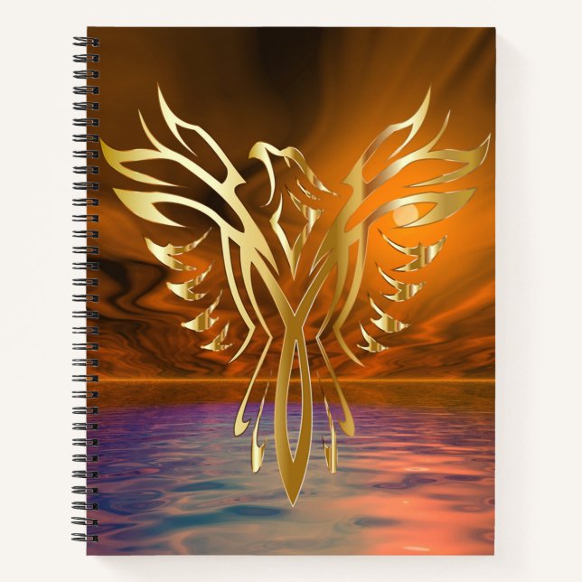 Phoenix Rising Notebook (Front)