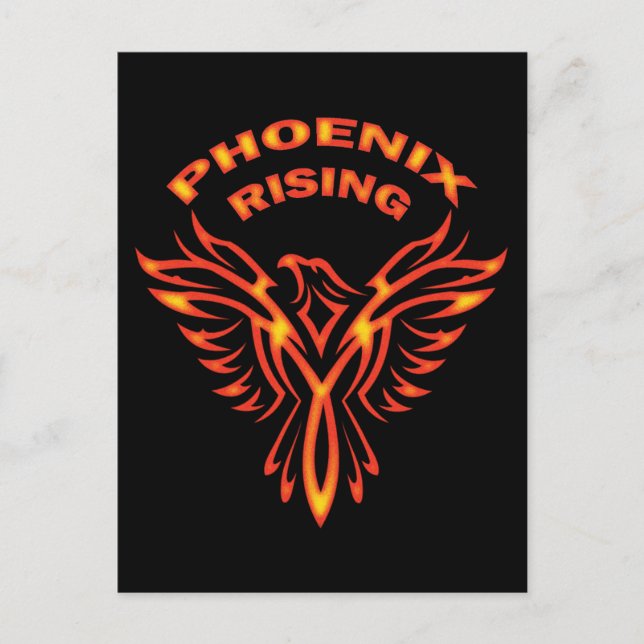 PHOENIX RISING POSTCARD (Front)