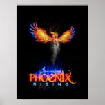 Phoenix Rising Poster<br><div class="desc">Jasmine Crowe's Official Phoenix Rising poster</div>