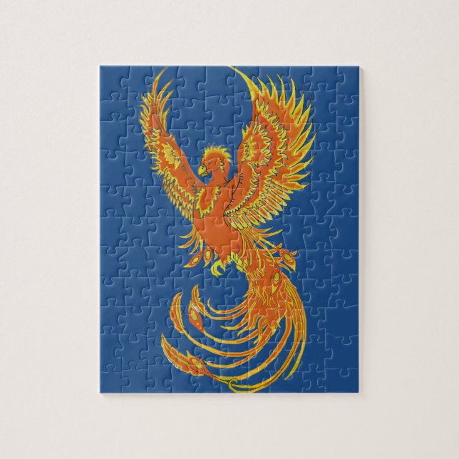 Phoenix Rising Puzzle (Vertical)
