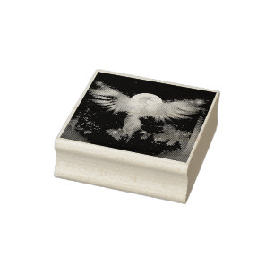 Phoenix Rising Rubber Stamp
