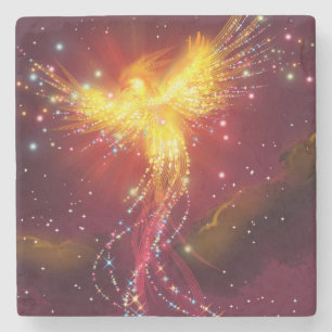 Phoenix Rising Stone Coaster