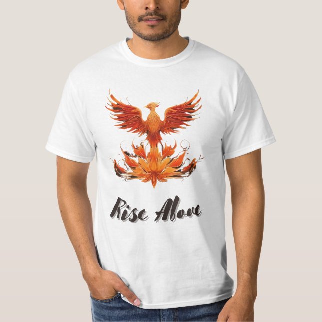 Phoenix Rising – Symbol of Strength and Renewal   T-Shirt (Front)