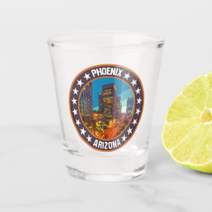 Phoenix                                            shot glass