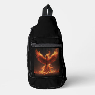 Phoenix Soar: Mythical Rising Phoenix  Sling Bag
