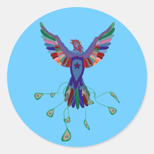 Phoenix Star Sticker (Front)