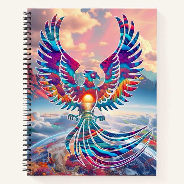 Phoenix Sunrise Notebook (Front)