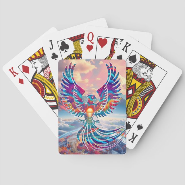 Phoenix Sunrise Playing Cards (Back)
