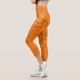 Phoenix TAC Chart Capri Leggings