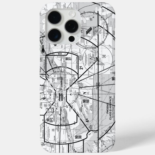 Phoenix TAC Chart Case-Mate iPhone Case (Back)