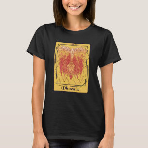 Phoenix Tarot Card Firebird Fantasy Rising from As T-Shirt