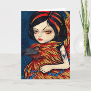 "Phoenix Tattoo" Greeting Card