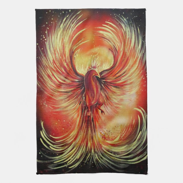 Phoenix Tea Towel (Vertical)