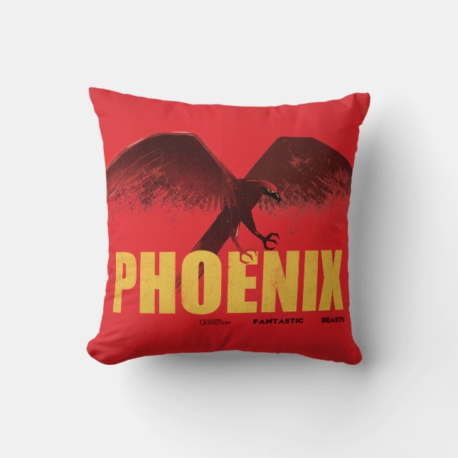 Phoenix Vingate Graphic Cushion (Front)