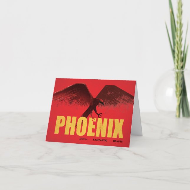 Phoenix Vingate Graphic Note Card (Front)