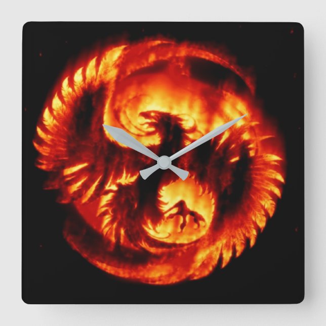 Phoenix wall clock (Front)