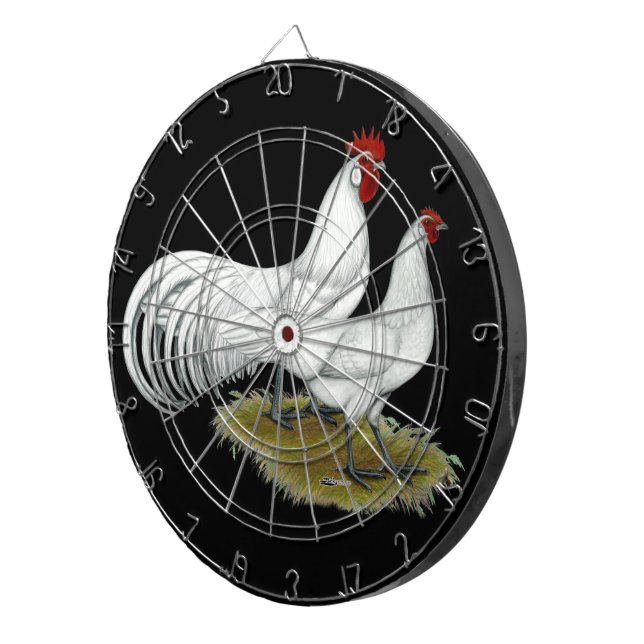 Phoenix:  White Pair Dartboard (Front Right)