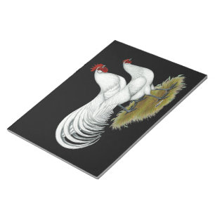 Phoenix:  White Pair Notepad
