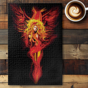 Phoenix Woman Jigsaw Puzzle