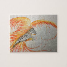Phoenix Zebra Puzzle 110 pieces