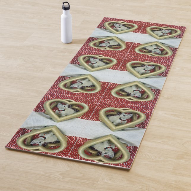 Phoenix's Love - Cat / Kitten Yoga Mat (2 sided) (In Situ)