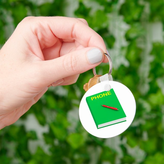 Phone Book Key Ring (Creator Uploaded)