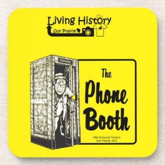 Phone Booth Bar Coaster