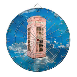 phone booth dartboard