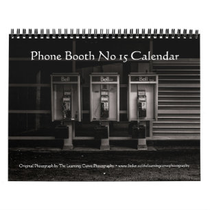 Phone Booth No 15 Calendar