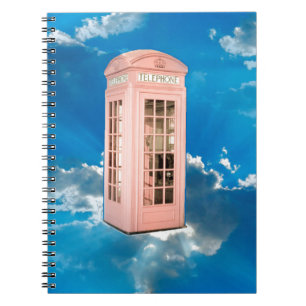 phone booth notebook