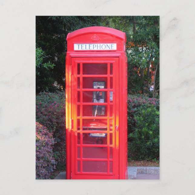 Phone Booth Postcard (Front)